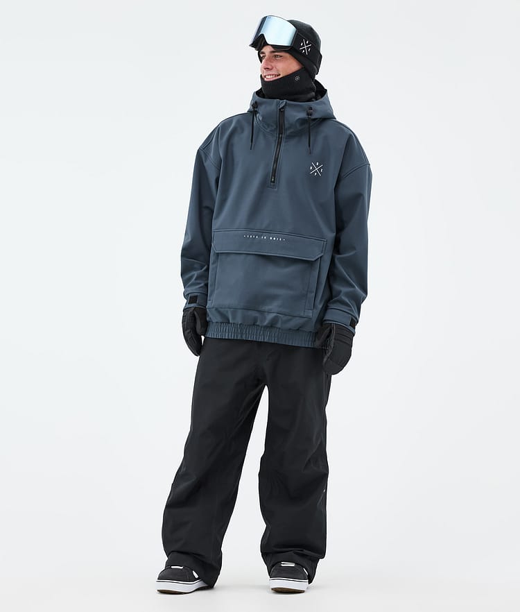 Dope Cyclone Snowboard Jacket Men Metal Blue Renewed, Image 3 of 9