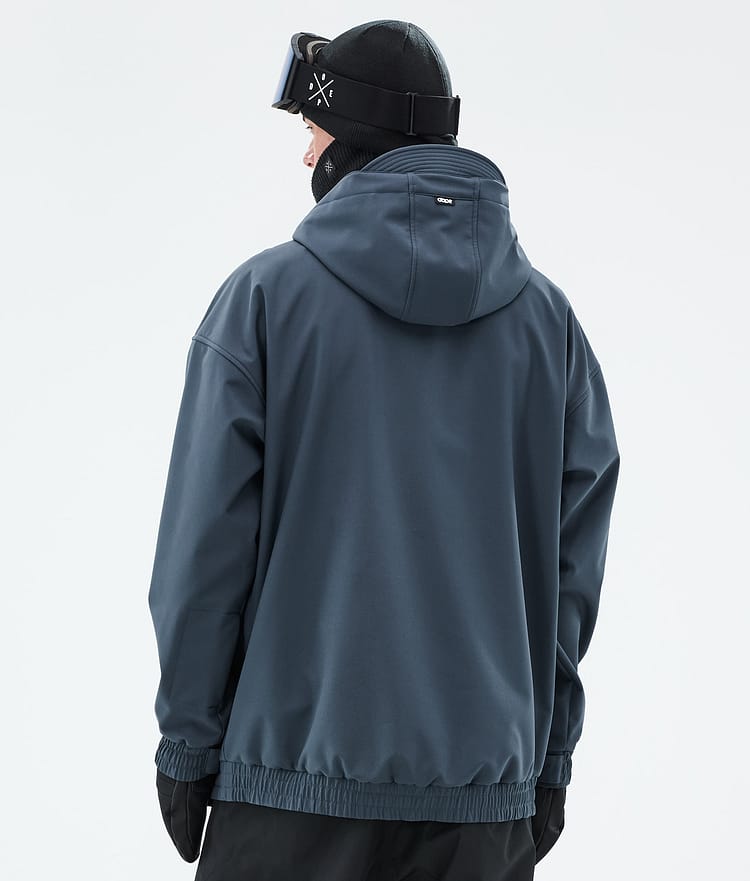 Dope Cyclone Snowboard Jacket Men Metal Blue Renewed, Image 7 of 9