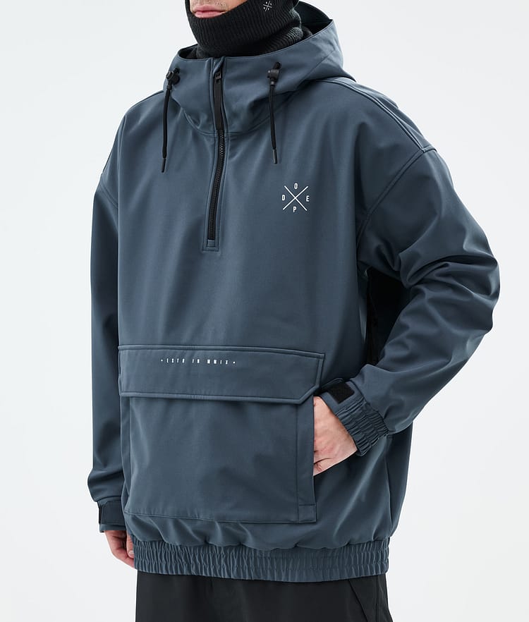 Dope Cyclone Snowboard Jacket Men Metal Blue Renewed, Image 8 of 9