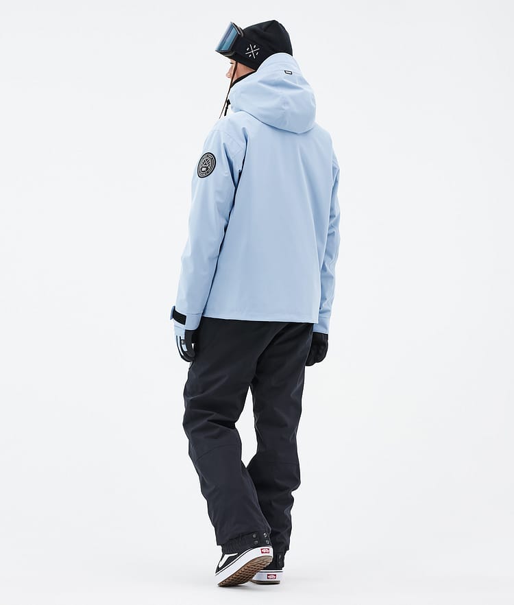 Dope Blizzard W Full Zip 24 Snowboard jas Dames Light Blue, Afbeelding 4 van 9