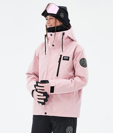 Dope Blizzard W Full Zip 24 Kurtka Snowboardowa Kobiety Soft Pink
