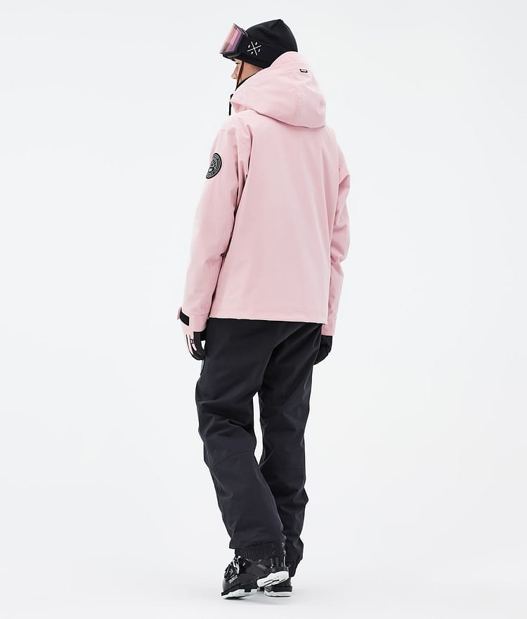 Dope Blizzard W Full Zip 24 Ski jas Dames Soft Pink, Afbeelding 4 van 9
