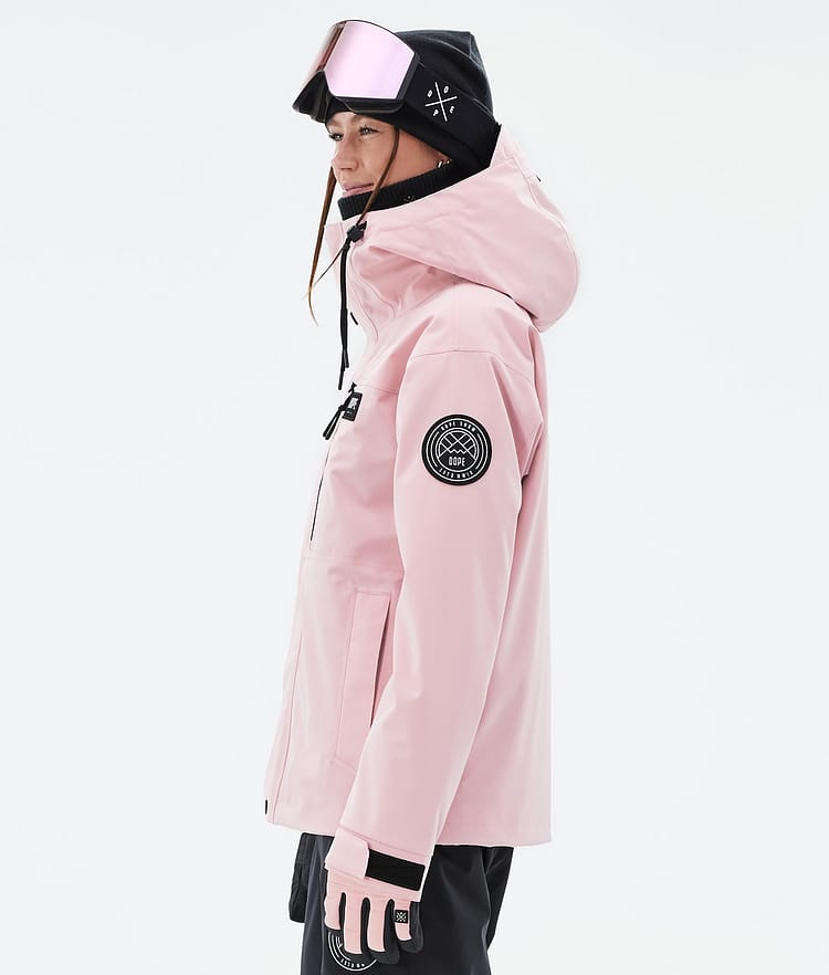 Dope Blizzard W Full Zip 24 Snowboard jas Dames Soft Pink, Afbeelding 5 van 9
