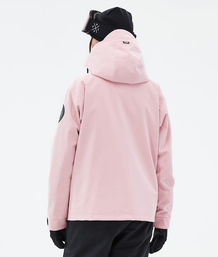 Dope Blizzard W Full Zip 24 Snowboard jas Dames Soft Pink, Afbeelding 6 van 9