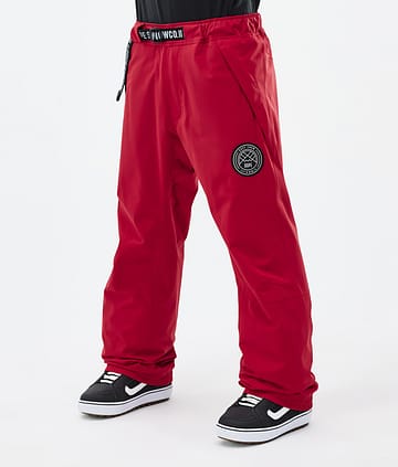 Dope Blizzard 2024 Pantaloni Snowboard Uomo Deep Red