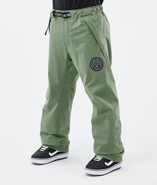 Dope Blizzard 2024 Snowboard Pants Men Moss Green