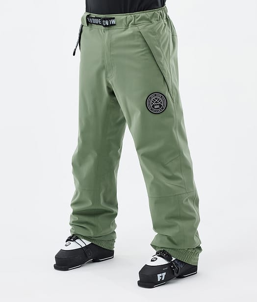 Dope Blizzard 2024 Ski Pants Men Moss Green