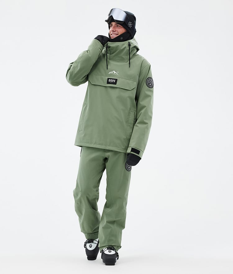 Dope Blizzard 2024 Skibroek Heren Moss Green, Afbeelding 2 van 5
