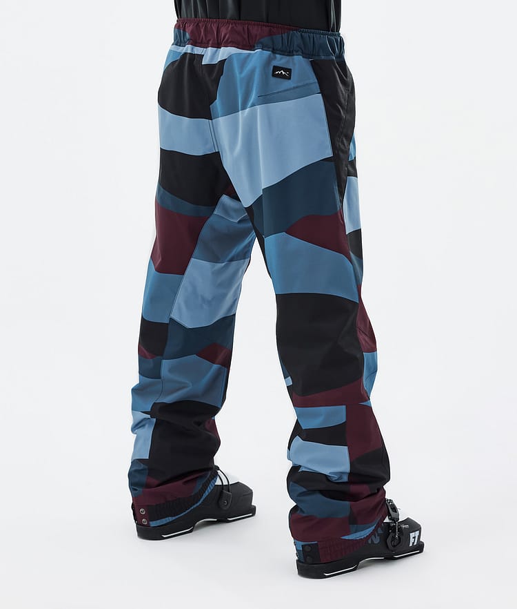 Dope Blizzard 2024 Skibroek Heren Shards Burgundy Blue, Afbeelding 4 van 5