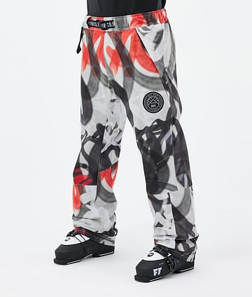 Dope Blizzard 2024 Ski Pants Men Spray Black Red