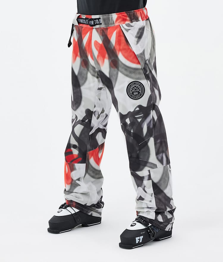 Dope Blizzard 2024 Skibroek Heren Spray Black Red, Afbeelding 1 van 5