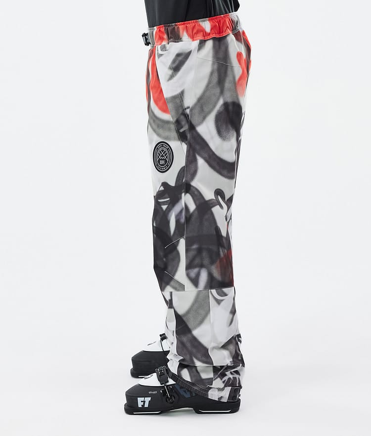 Dope Blizzard 2024 Skibroek Heren Spray Black Red, Afbeelding 3 van 5