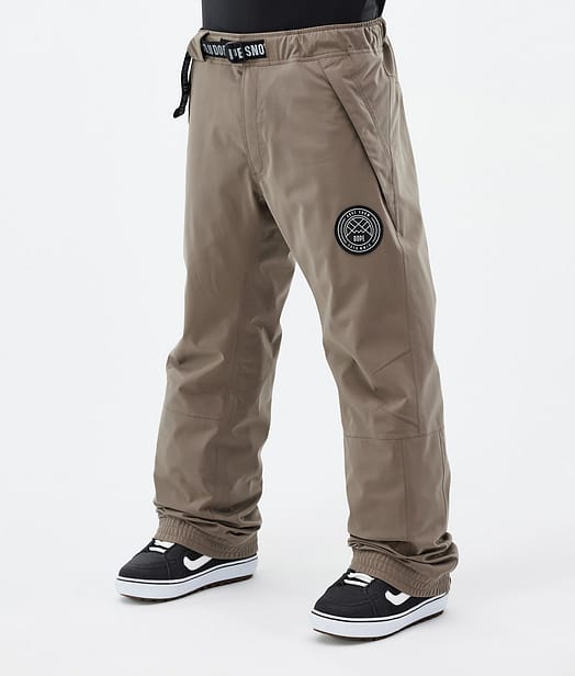 Dope Blizzard 2024 Snowboard Pants Men Walnut