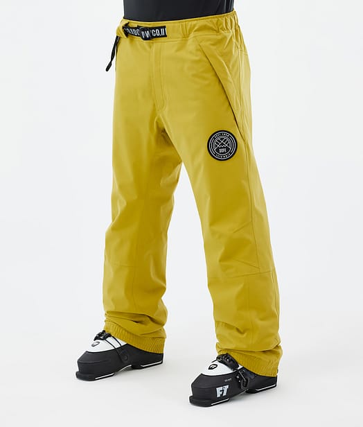 Dope Blizzard 24 Spodnie Narciarskie Mężczyźni Yellow