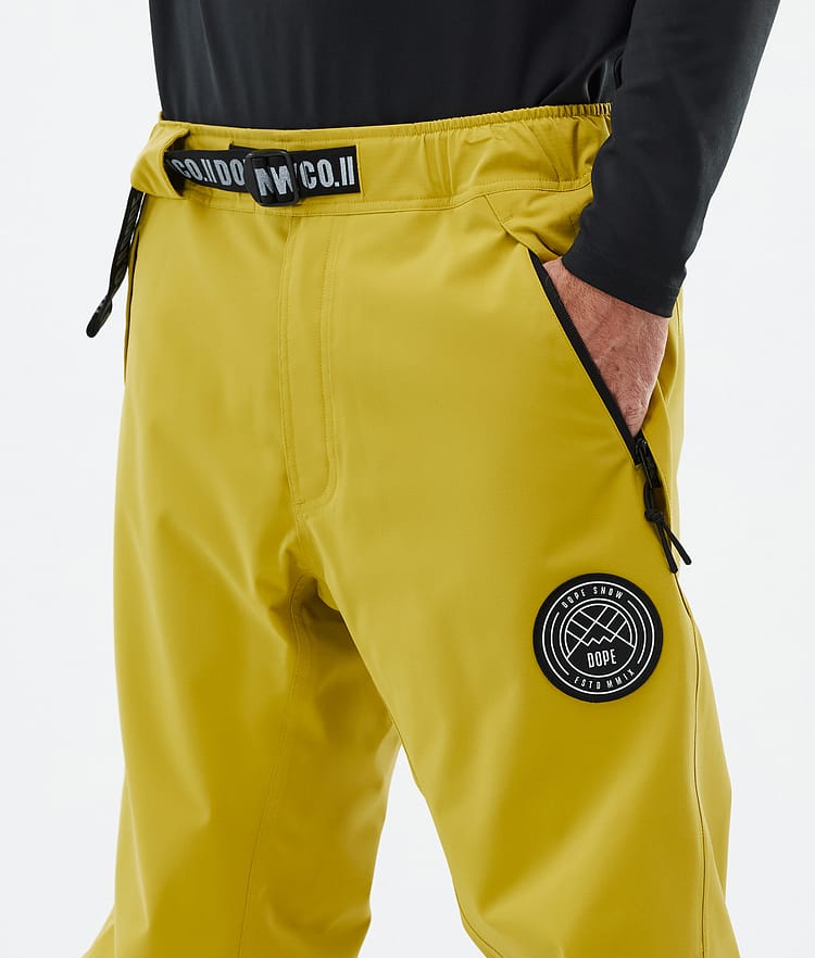 Dope Blizzard 2024 Ski Pants Men Yellow, Image 5 of 5