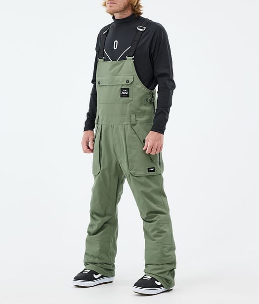 Dope Notorious B.I.B Snowboard Pants Men Moss Green