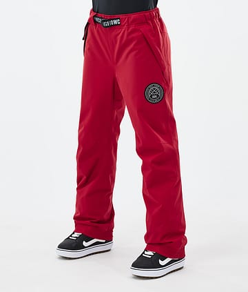 Dope Blizzard W 2024 Pantalon de Snowboard Femme Deep Red