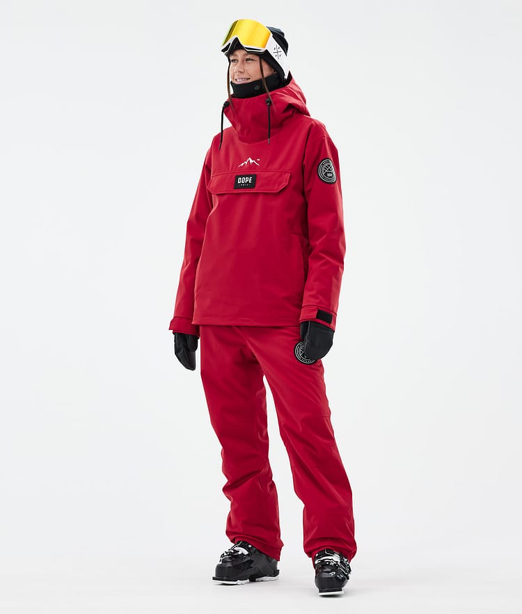 Dope Blizzard W 2024 Skibroek Dames Deep Red, Afbeelding 2 van 5