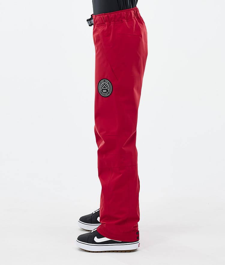 Dope Blizzard W 2024 Snowboard Broek Dames Deep Red, Afbeelding 3 van 5