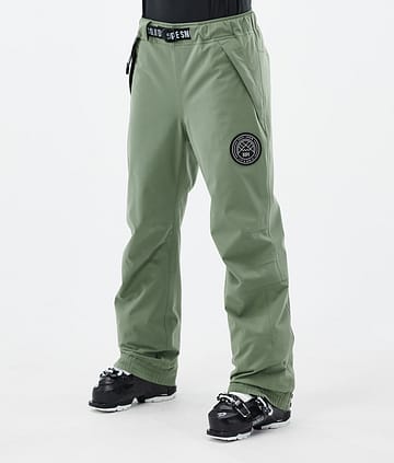 Dope Blizzard W 2024 Lyžařské Kalhoty Dámské Moss Green