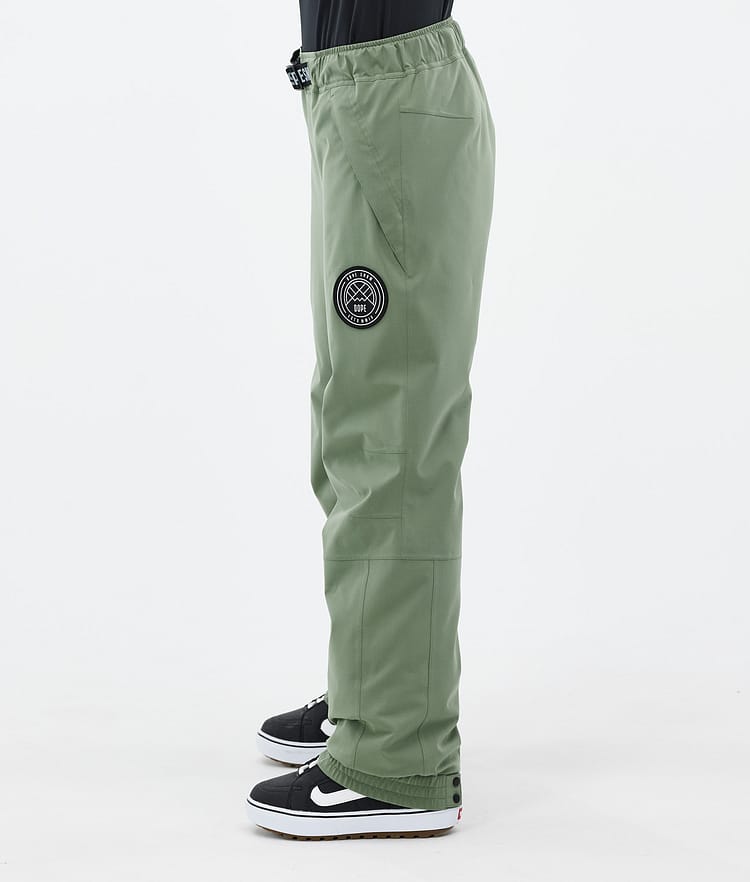 Dope Blizzard W 2024 Snowboardhose Damen Moss Green, Bild 3 von 5
