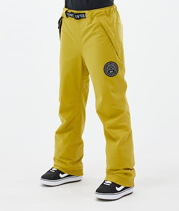 Dope Blizzard W 2024 Pantalon de Snowboard Femme Yellow
