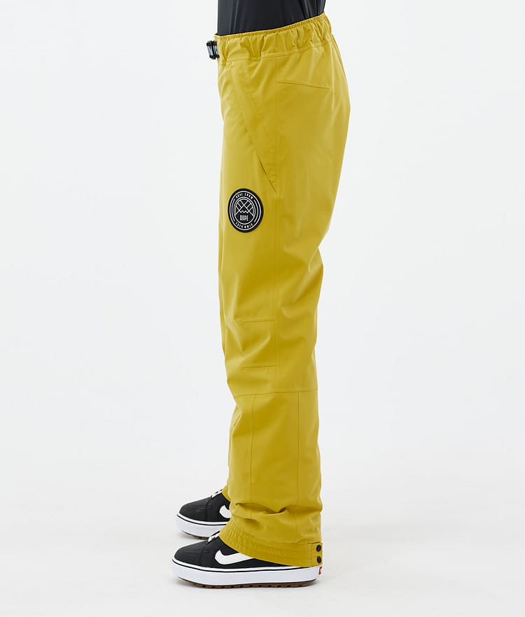 Dope Blizzard W 2024 Snowboard Broek Dames Yellow, Afbeelding 3 van 5