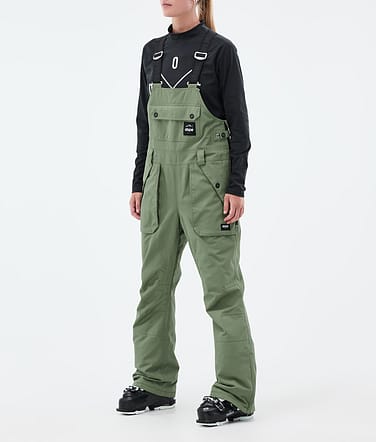 Dope Notorious B.I.B W Ski Pants Women Moss Green