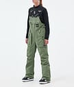Dope Notorious B.I.B W Pantaloni Snowboard Donna Moss Green