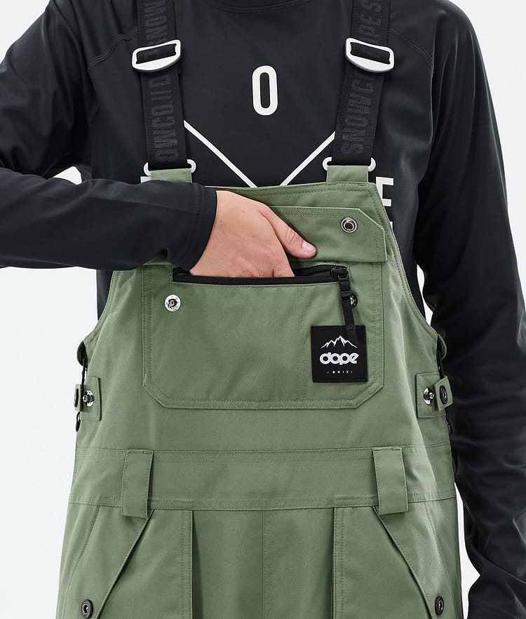 Dope Notorious B.I.B W Pantaloni Snowboard Donna Moss Green, Immagine 6 di 7
