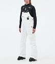 Dope Notorious B.I.B W Pantaloni Sci Donna Whitish