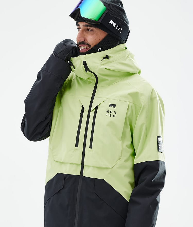 Montec Arch Snowboard jas Heren Faded Neon/Black, Afbeelding 2 van 10