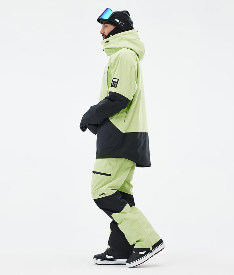 Montec Arch Snowboard jas Heren Faded Neon/Black, Afbeelding 4 van 10