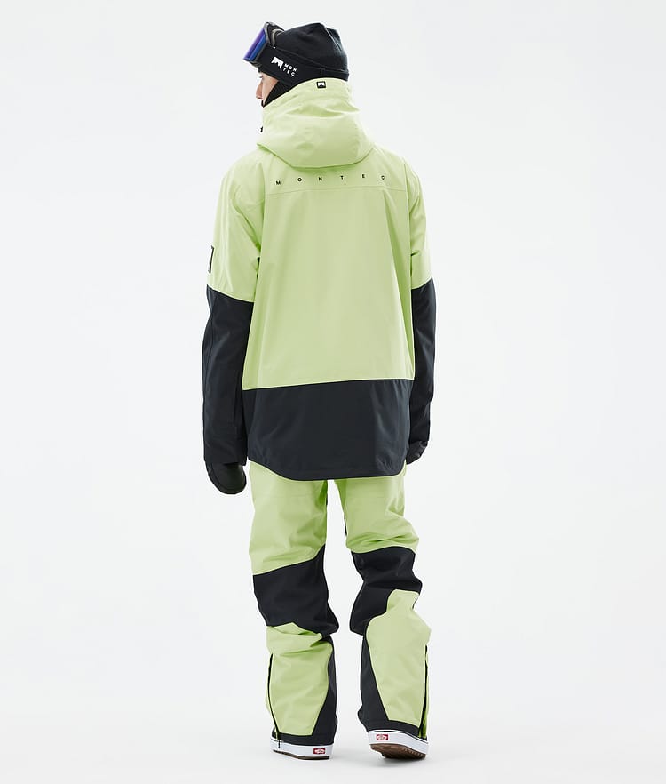 Montec Arch Snowboard jas Heren Faded Neon/Black, Afbeelding 5 van 10