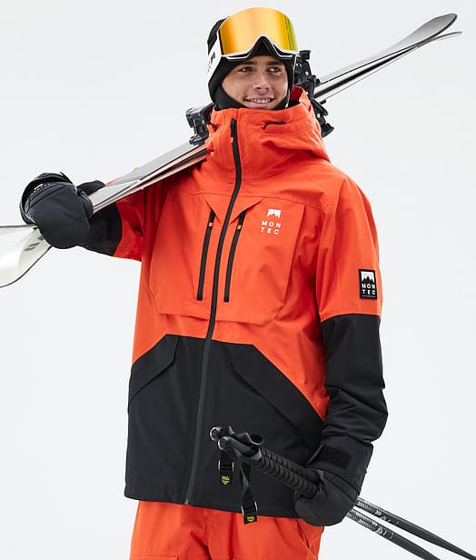Montec Arch Ski Jacket Men Orange/Black
