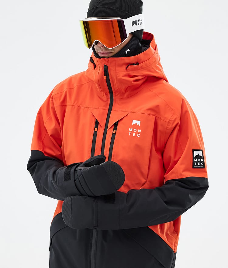 Montec Arch Snowboard jas Heren Orange/Black, Afbeelding 2 van 10