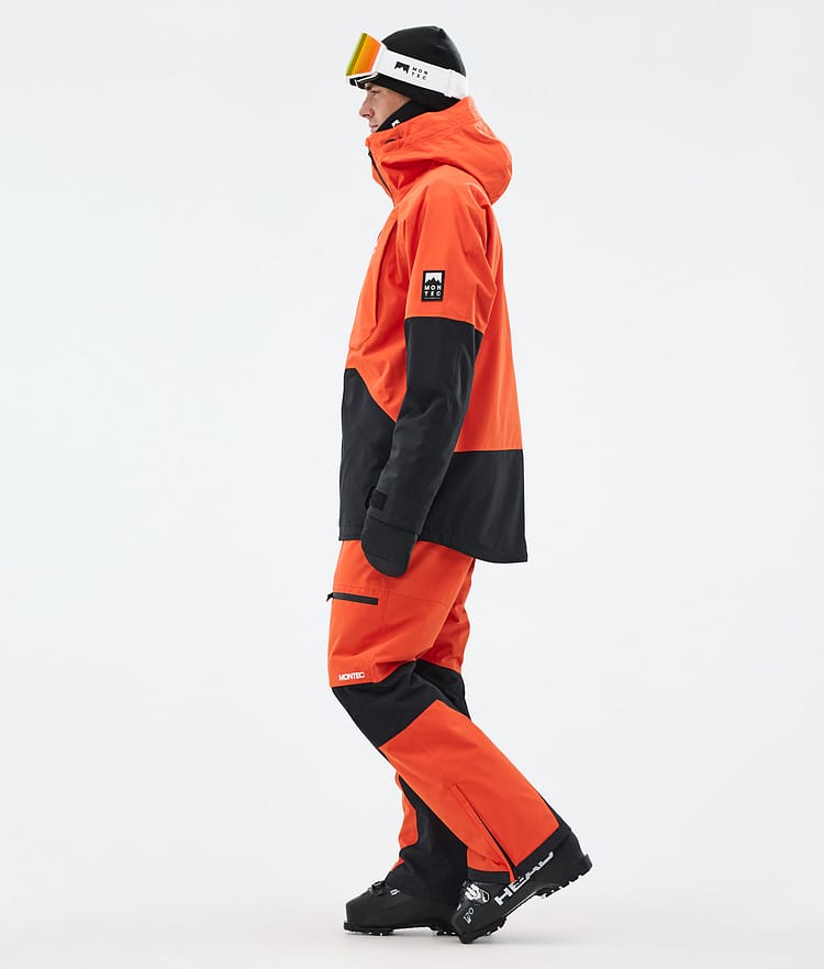 Montec Arch Ski jas Heren Orange/Black, Afbeelding 4 van 10