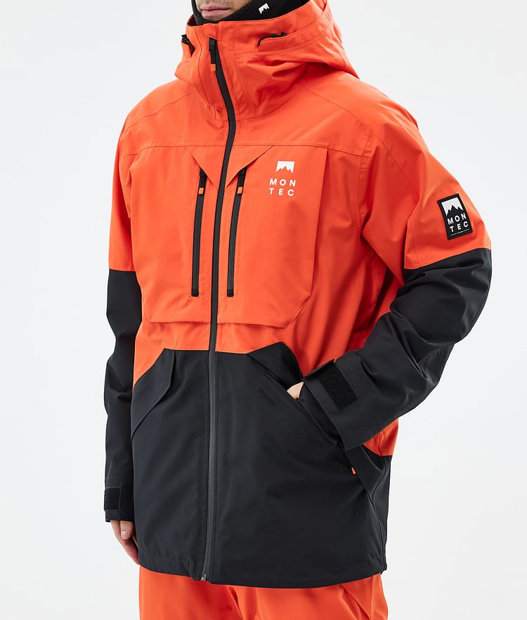 Montec Arch Snowboard jas Heren Orange/Black, Afbeelding 8 van 10