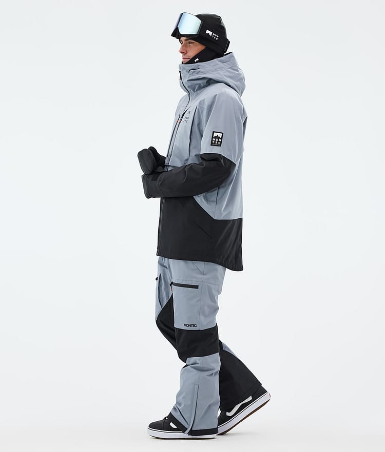 Montec Arch Snowboard jas Heren Soft Blue/Black, Afbeelding 4 van 10