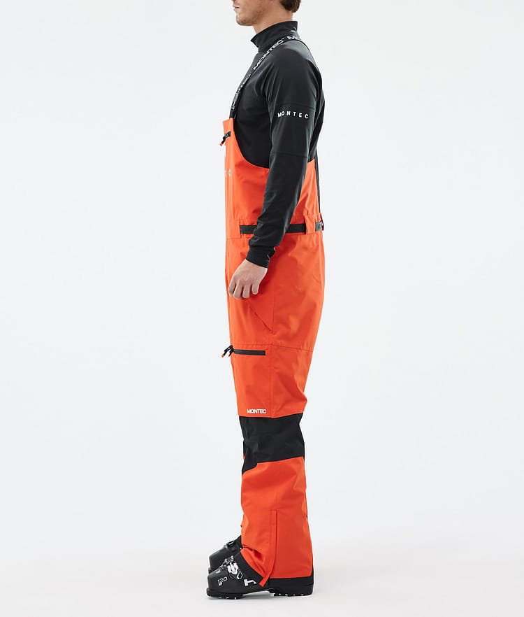Montec Arch Skibroek Heren Orange/Black, Afbeelding 2 van 6