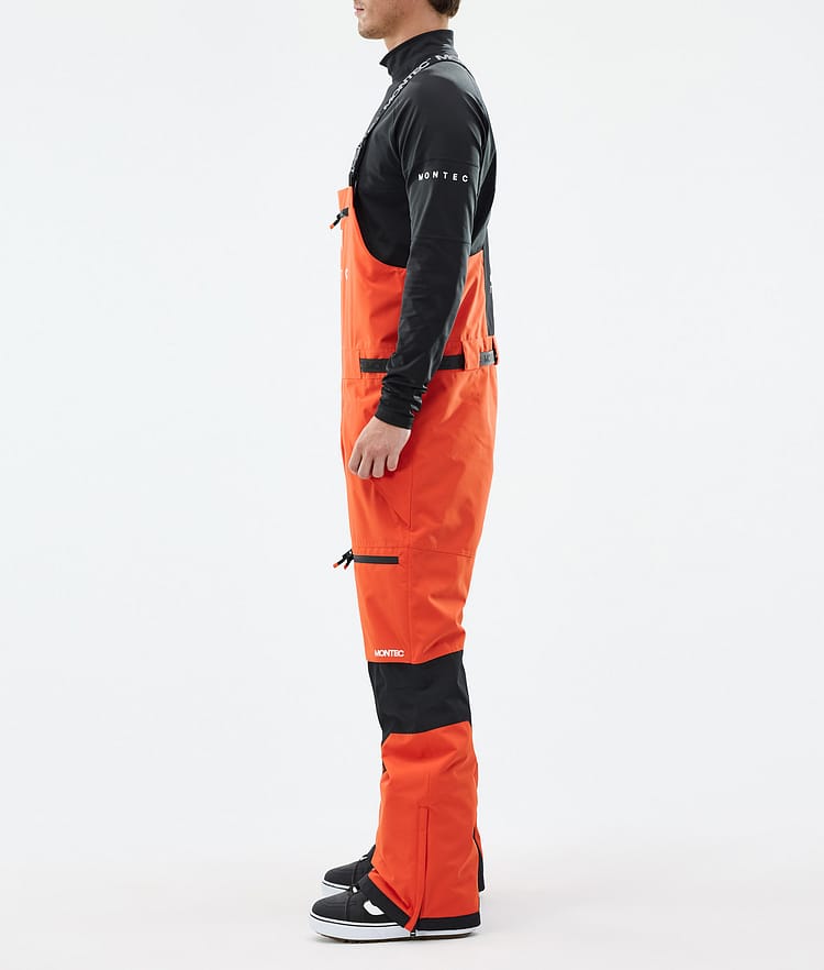 Montec Arch Snowboard Broek Heren Orange/Black, Afbeelding 2 van 6