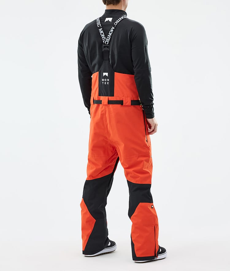 Montec Arch Snowboard Broek Heren Orange/Black, Afbeelding 3 van 6