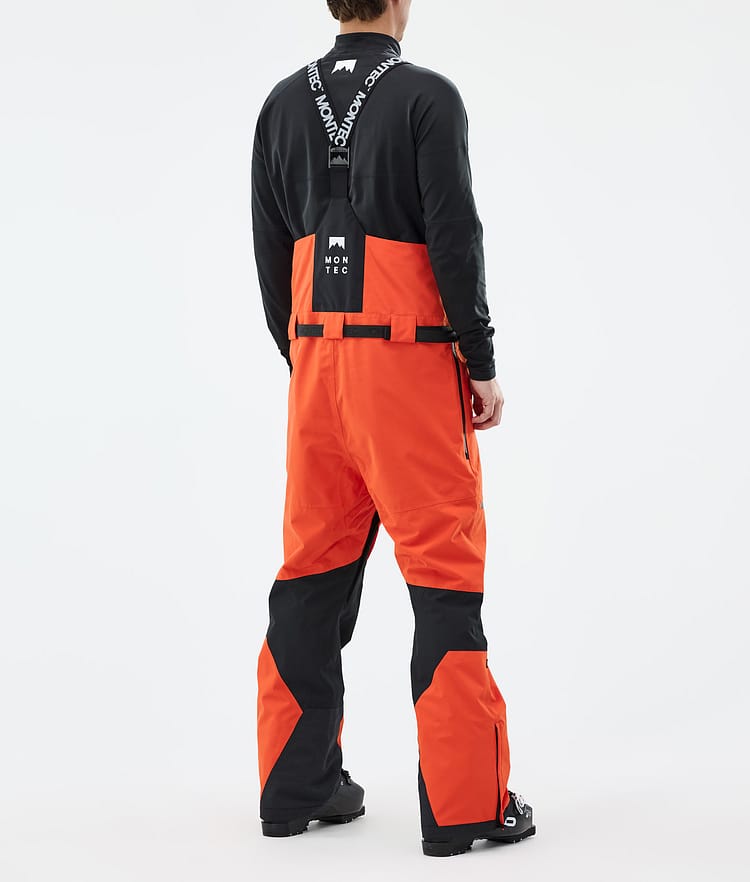 Montec Arch Skibroek Heren Orange/Black, Afbeelding 3 van 6