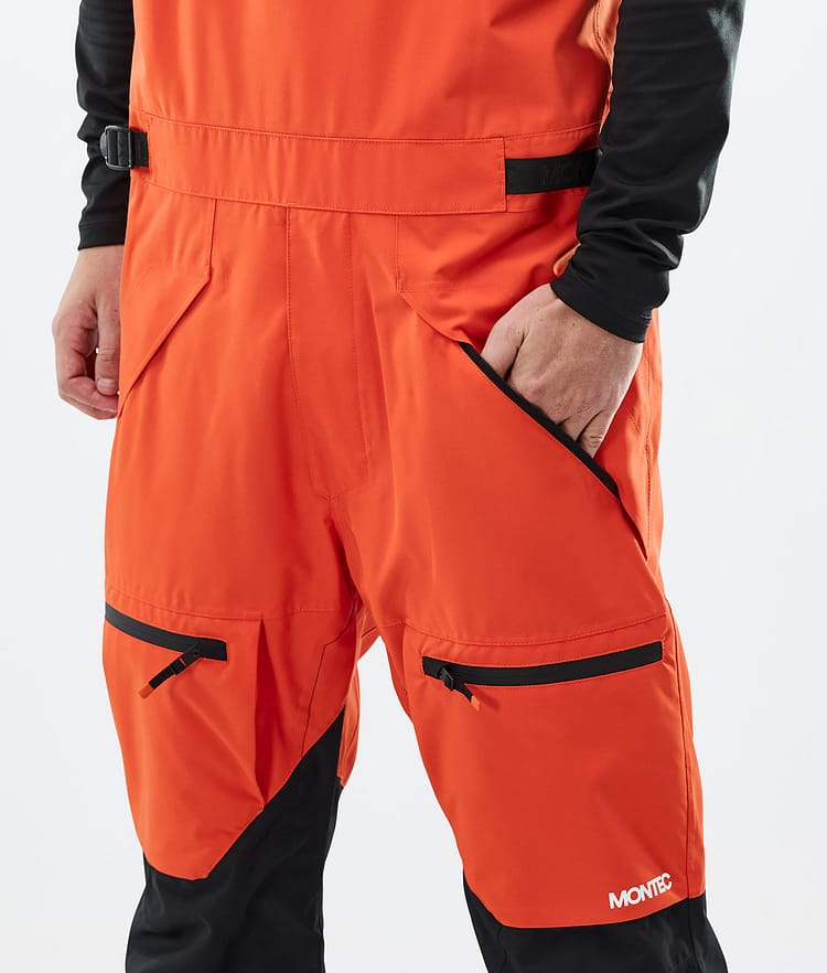 Montec Arch Snowboard Broek Heren Orange/Black, Afbeelding 4 van 6