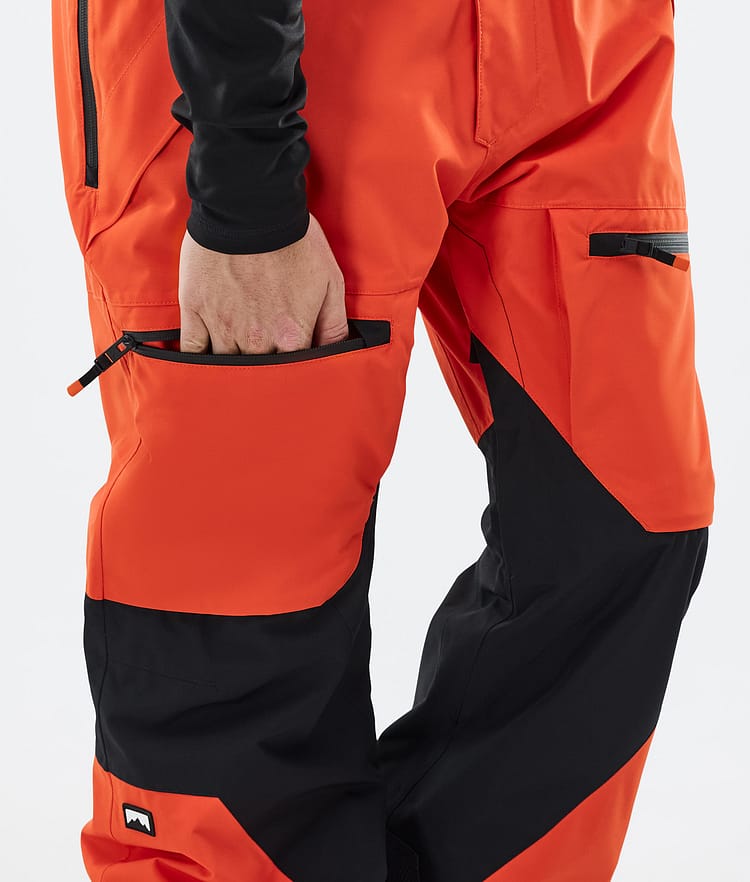 Montec Arch Snowboard Broek Heren Orange/Black, Afbeelding 6 van 6
