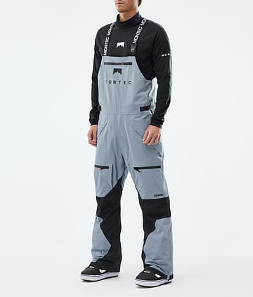 Montec Arch Pantaloni Snowboard Uomo Soft Blue/Black