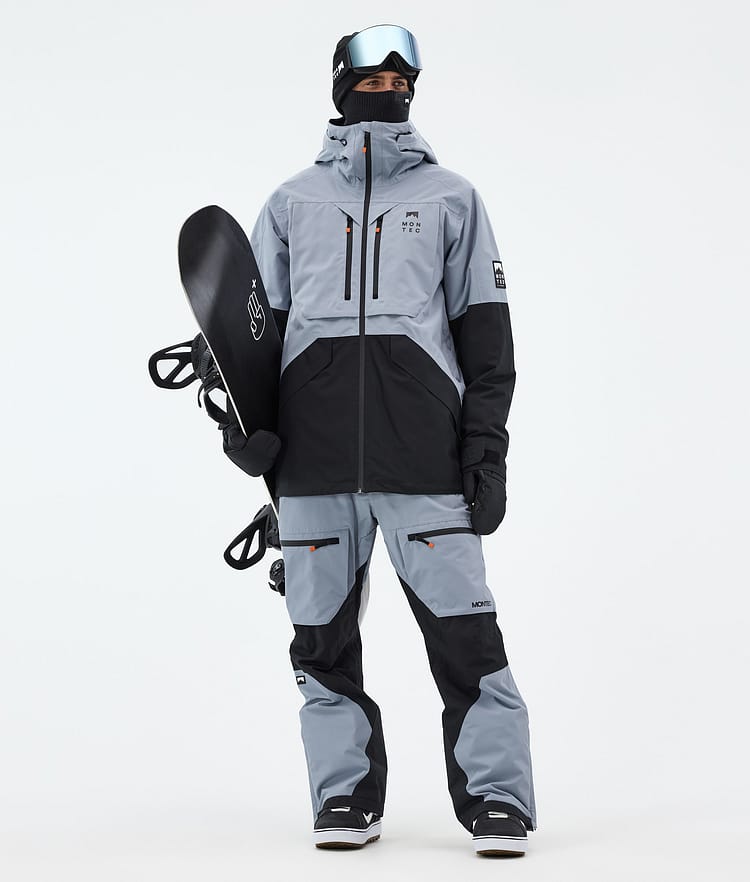 Montec Arch Pantalon de Snowboard Homme Soft Blue/Black, Image 2 sur 7