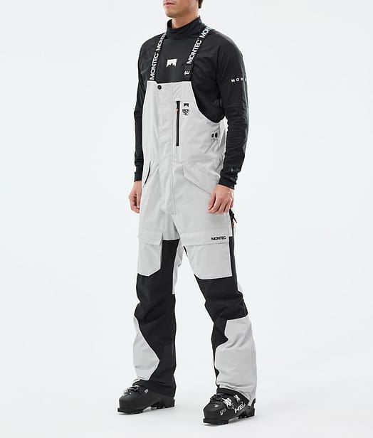 Montec Fawk Skibroek Heren Light Grey/Black