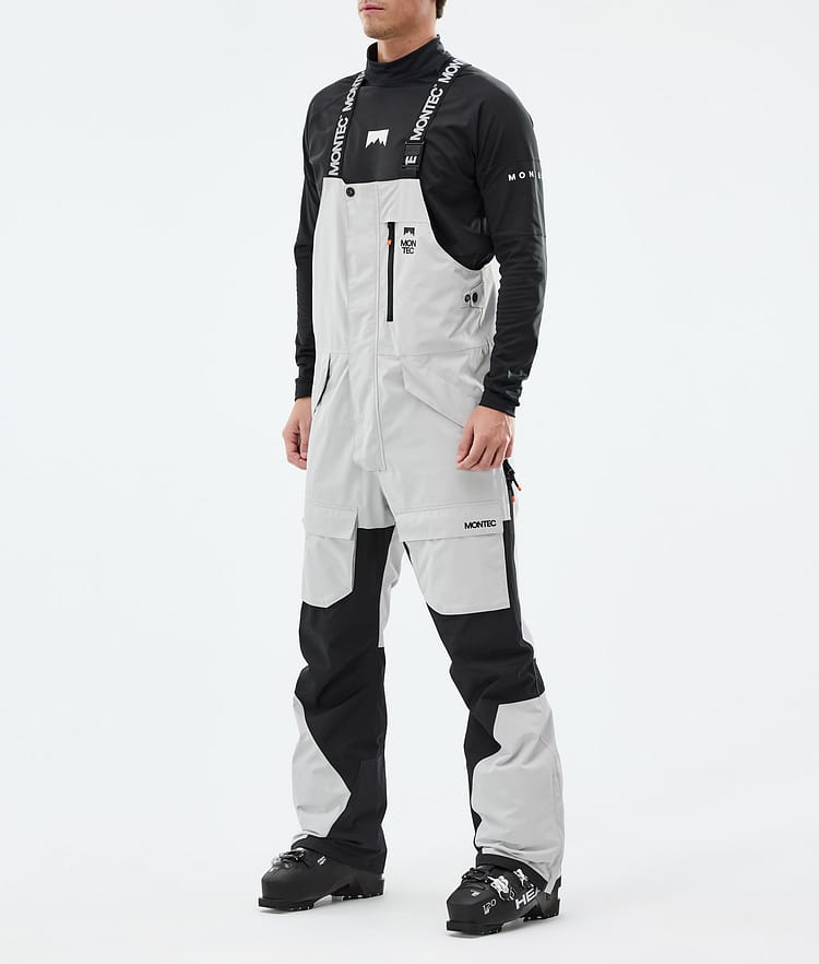 Montec Fawk Skibroek Heren Light Grey/Black, Afbeelding 1 van 6