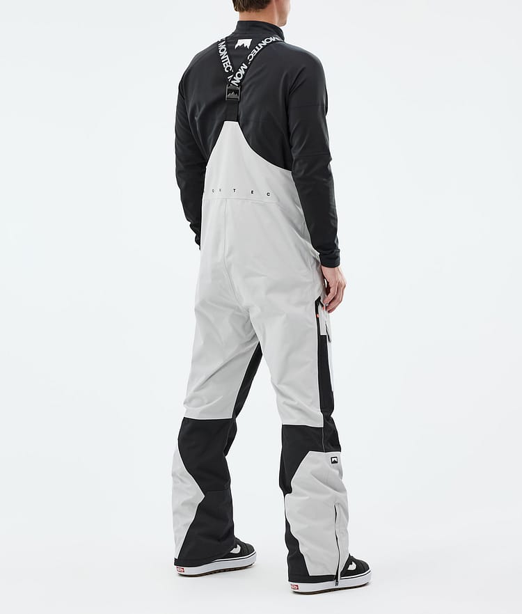 Montec Fawk Snowboard Broek Heren Light Grey/Black, Afbeelding 3 van 6
